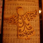 Up-cycled hymnal pages